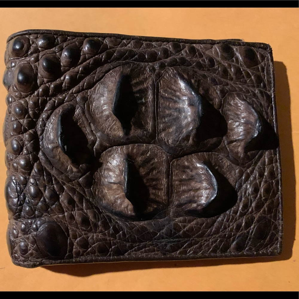 Real Crocodile Skin Wallet